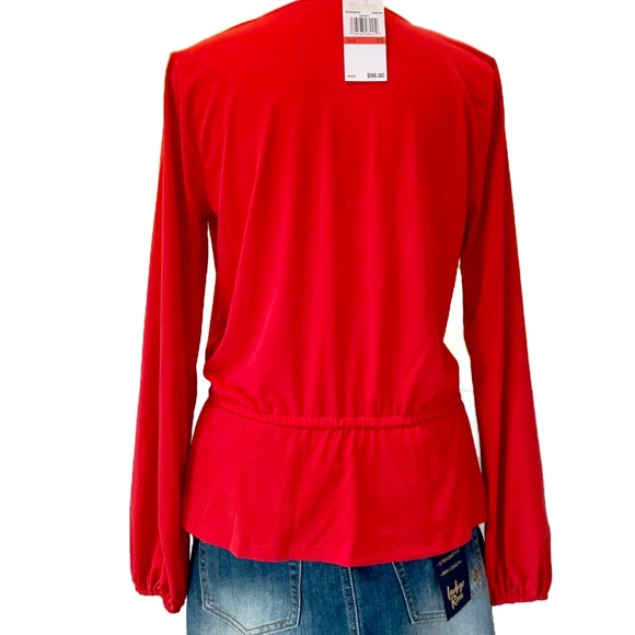 Michael Kors Studded Long Sleeve Blouse - Picture 4 of 7